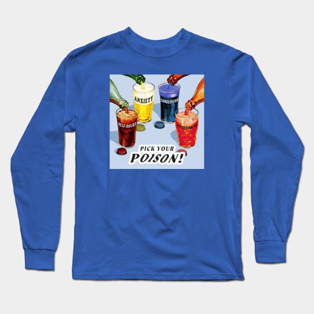 Poison Long Sleeve T-Shirt by Winn Prints